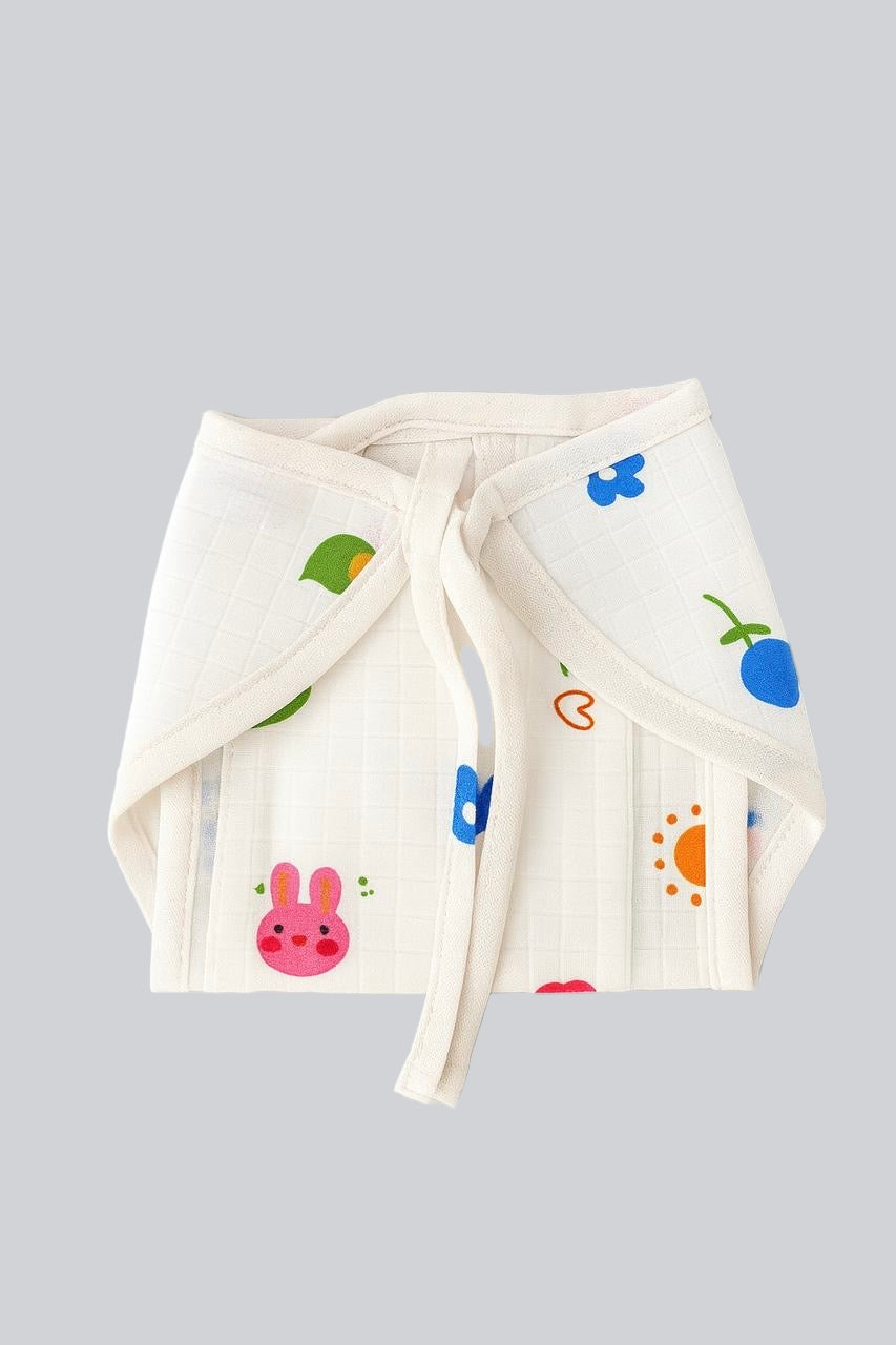 Muslin Nappy - Colourful Flower