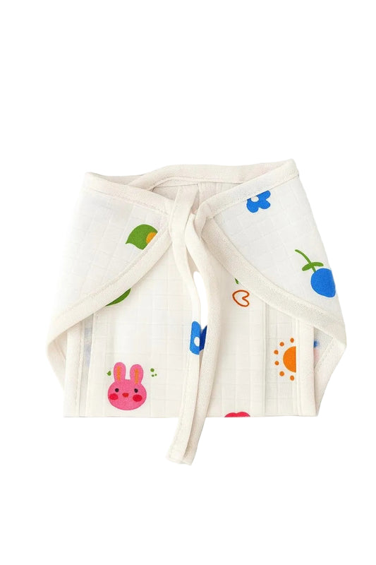 Muslin Nappy - Colourful Flower