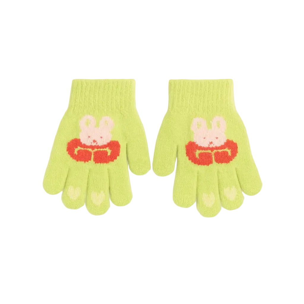 Baby Winter Finger Gloves - Zesty Bunny