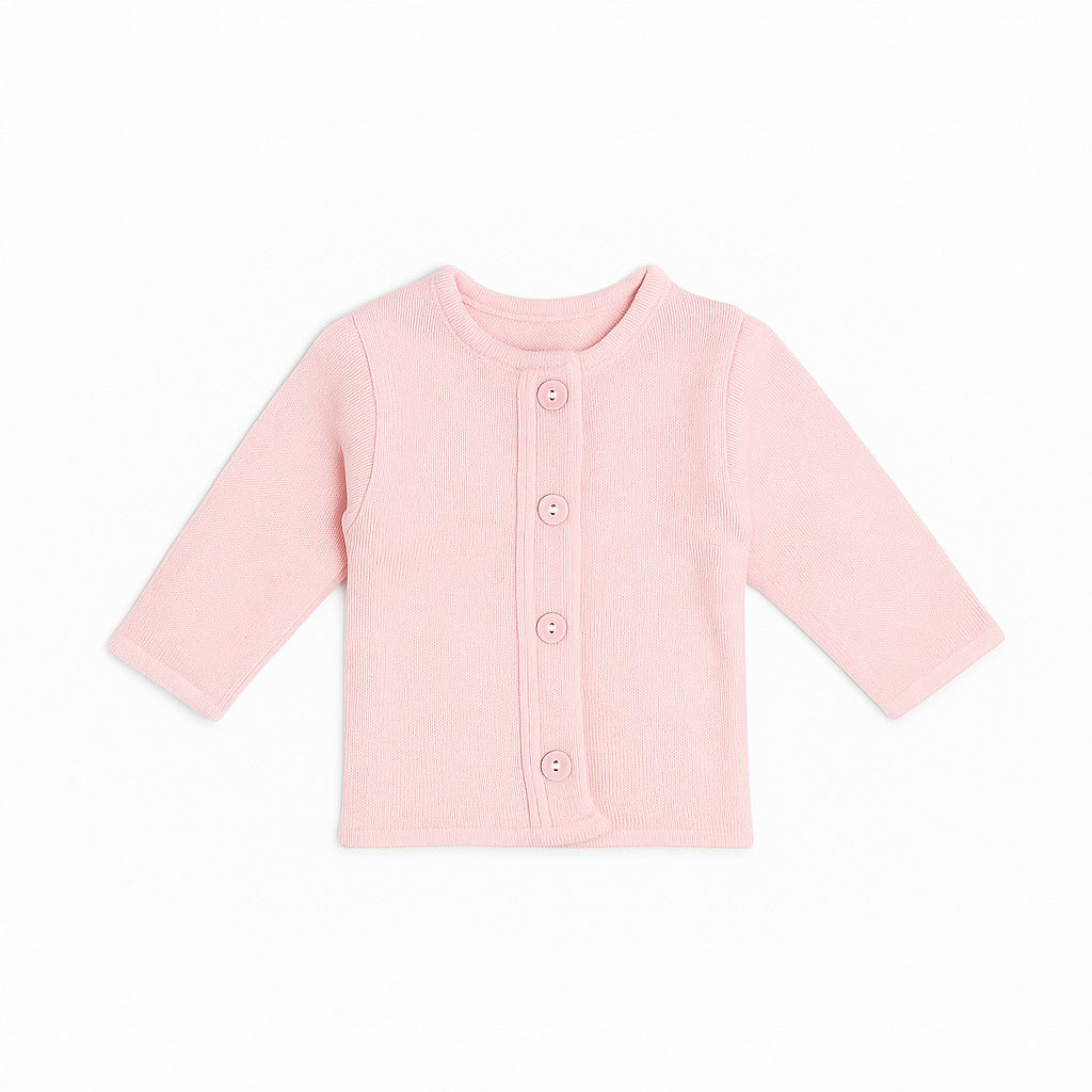 Woolen Full Sleeves Inner - Powder Pink