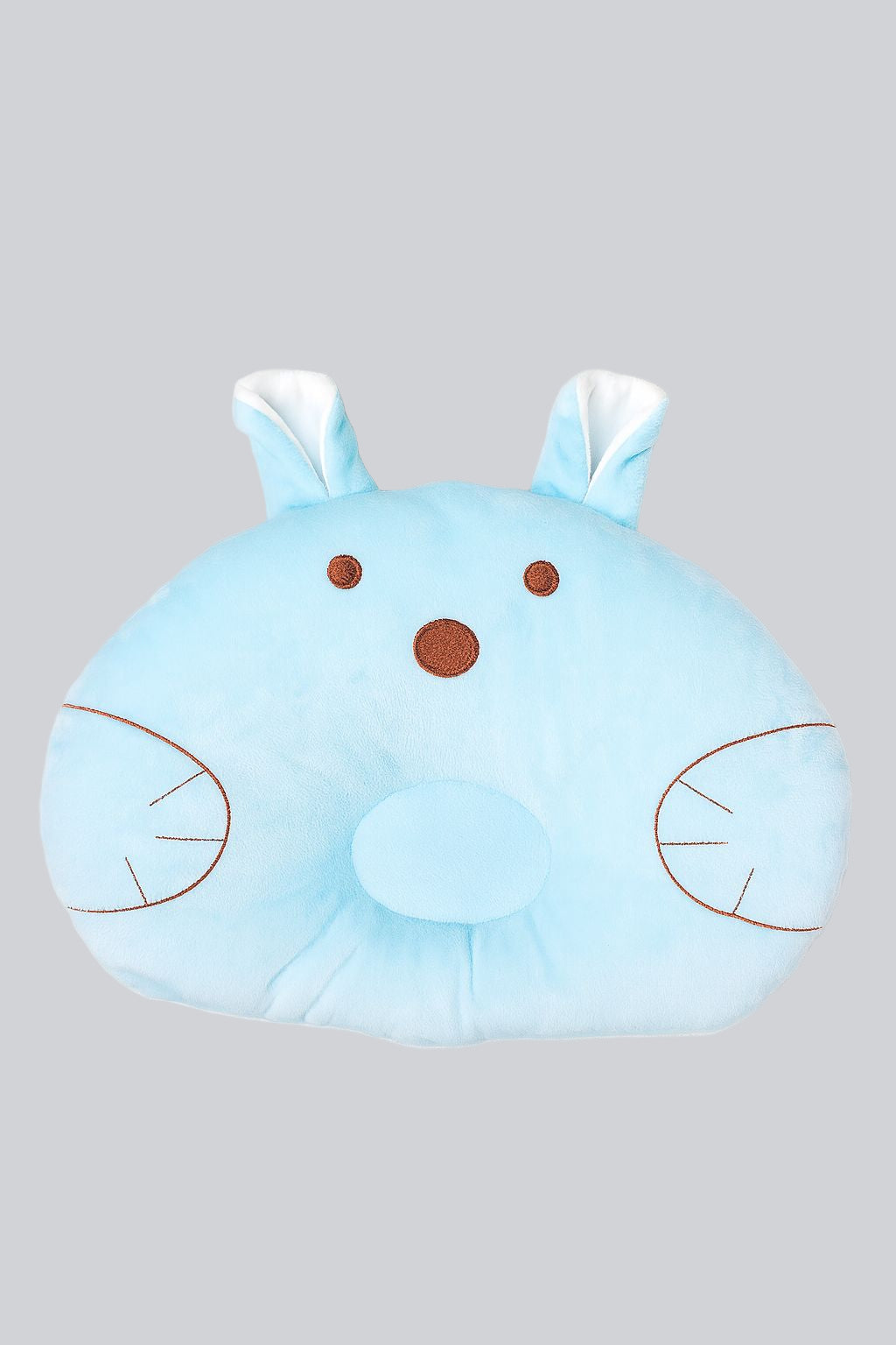 Blue Cuddly Bunny Pillow