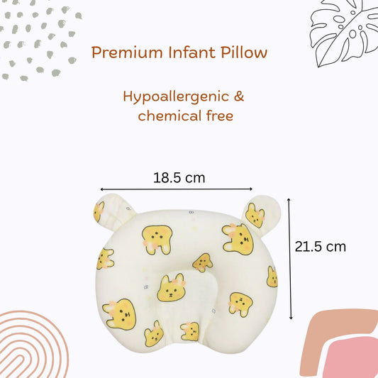 U Shape Pillow - Yellow Bunny