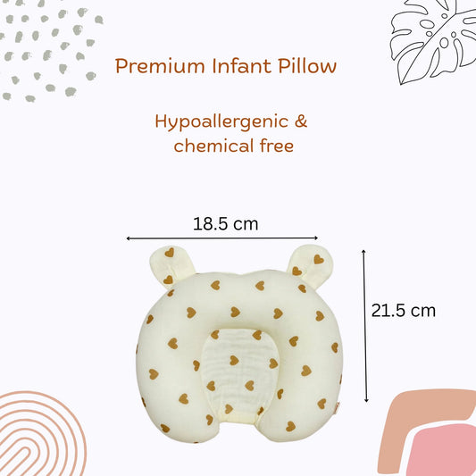 U Shape Pillow - Mini Hearts