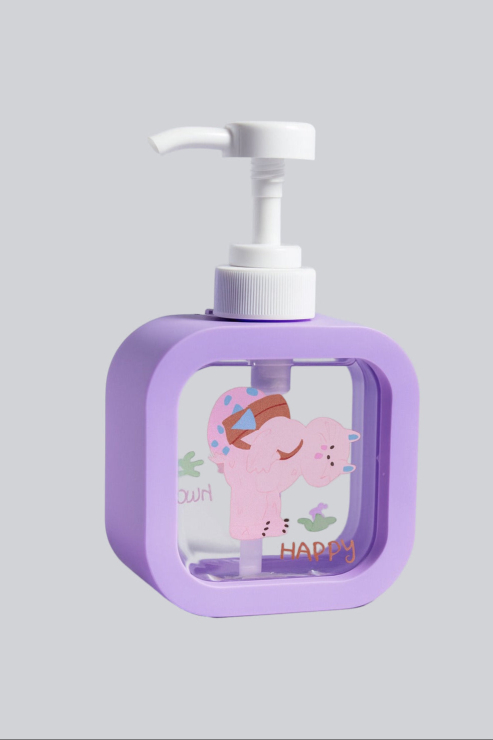 Soap Dispenser - Cartoon Design - Lavender