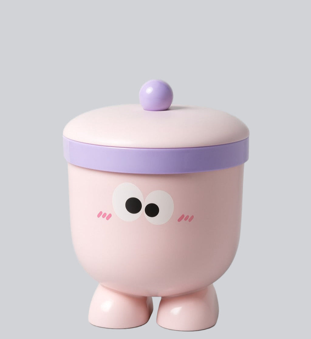 Dustbin - Blushy Buddy - Pink