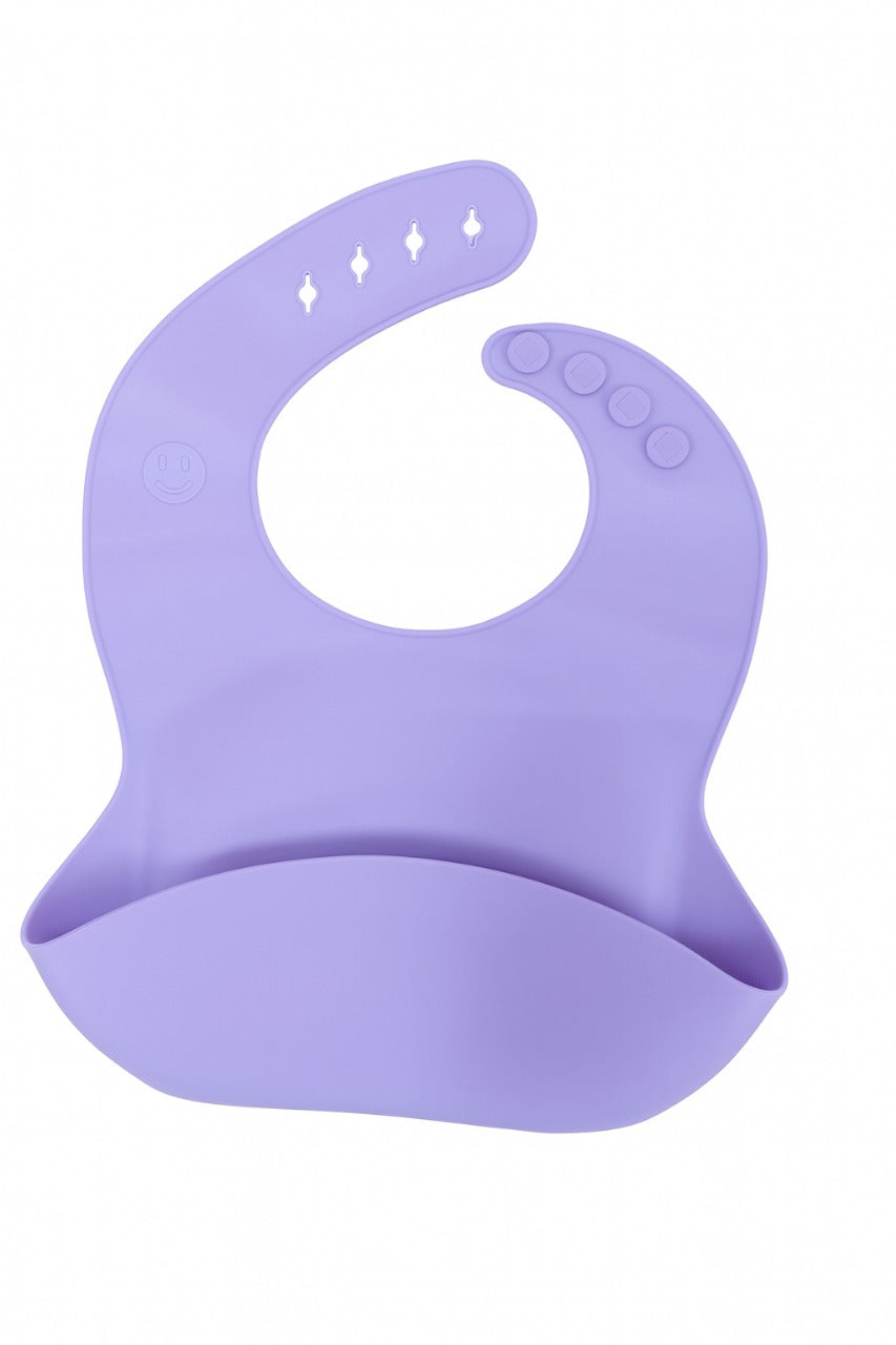 8 pcs Silicone Feeding Sets- Purple Round