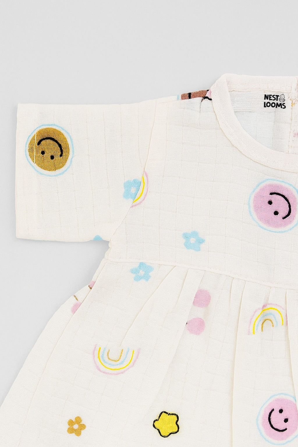 Muslin Frock- Smiley