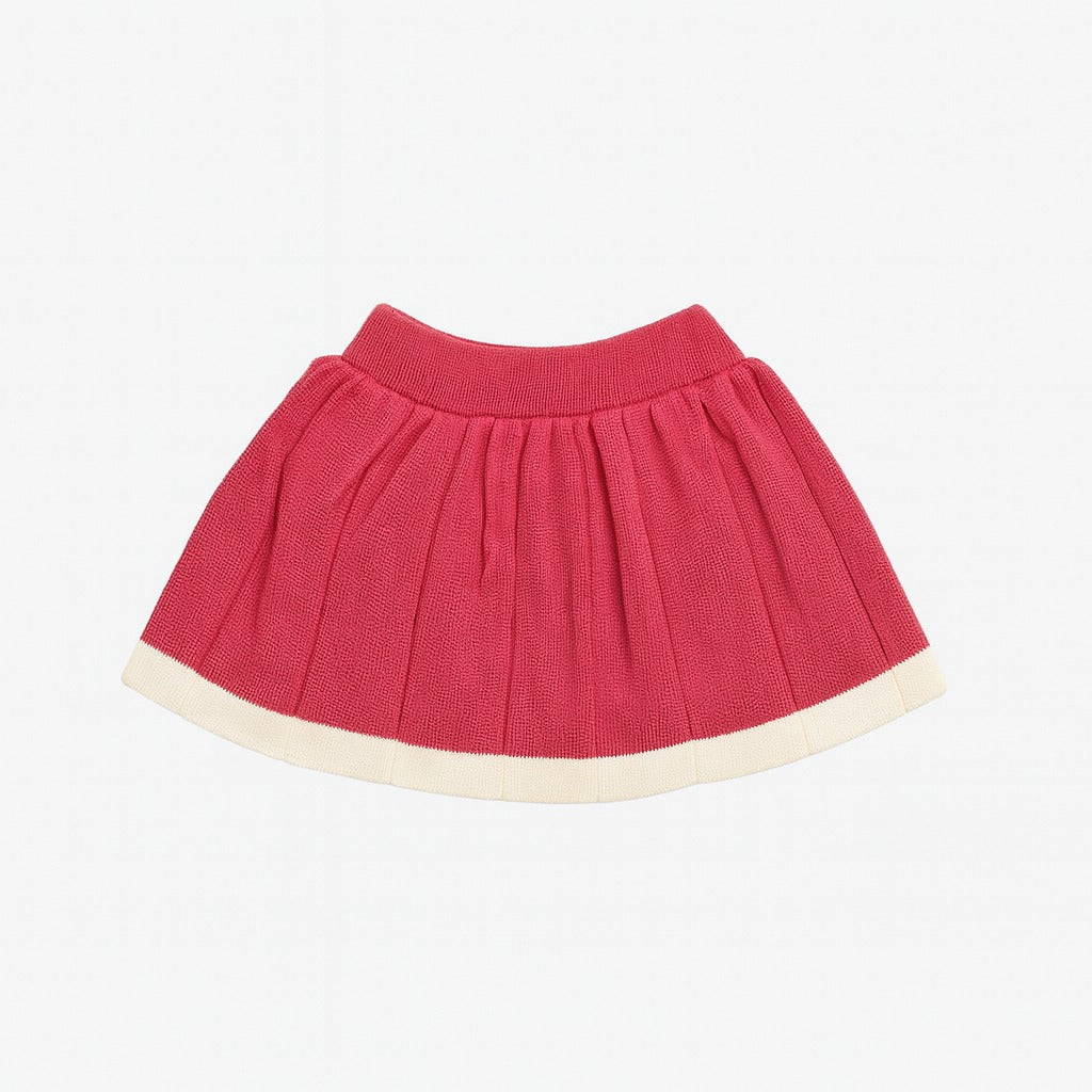 Knitted Sweater & Skirt Set - Candy Love