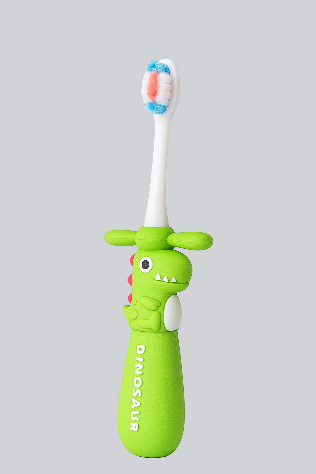 Green Twisty Dino Toothbrush For Kids