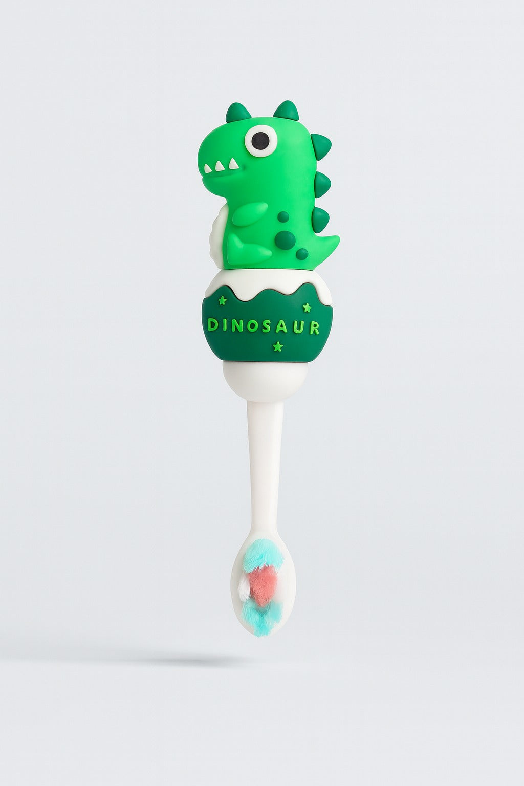 Green Dino Toothbrush For Toddlers