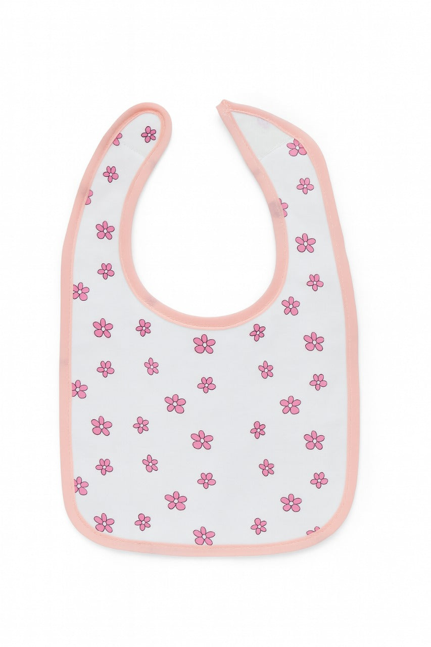 Cloth Feeding Bib Set of 3 - Grandma Loves Me