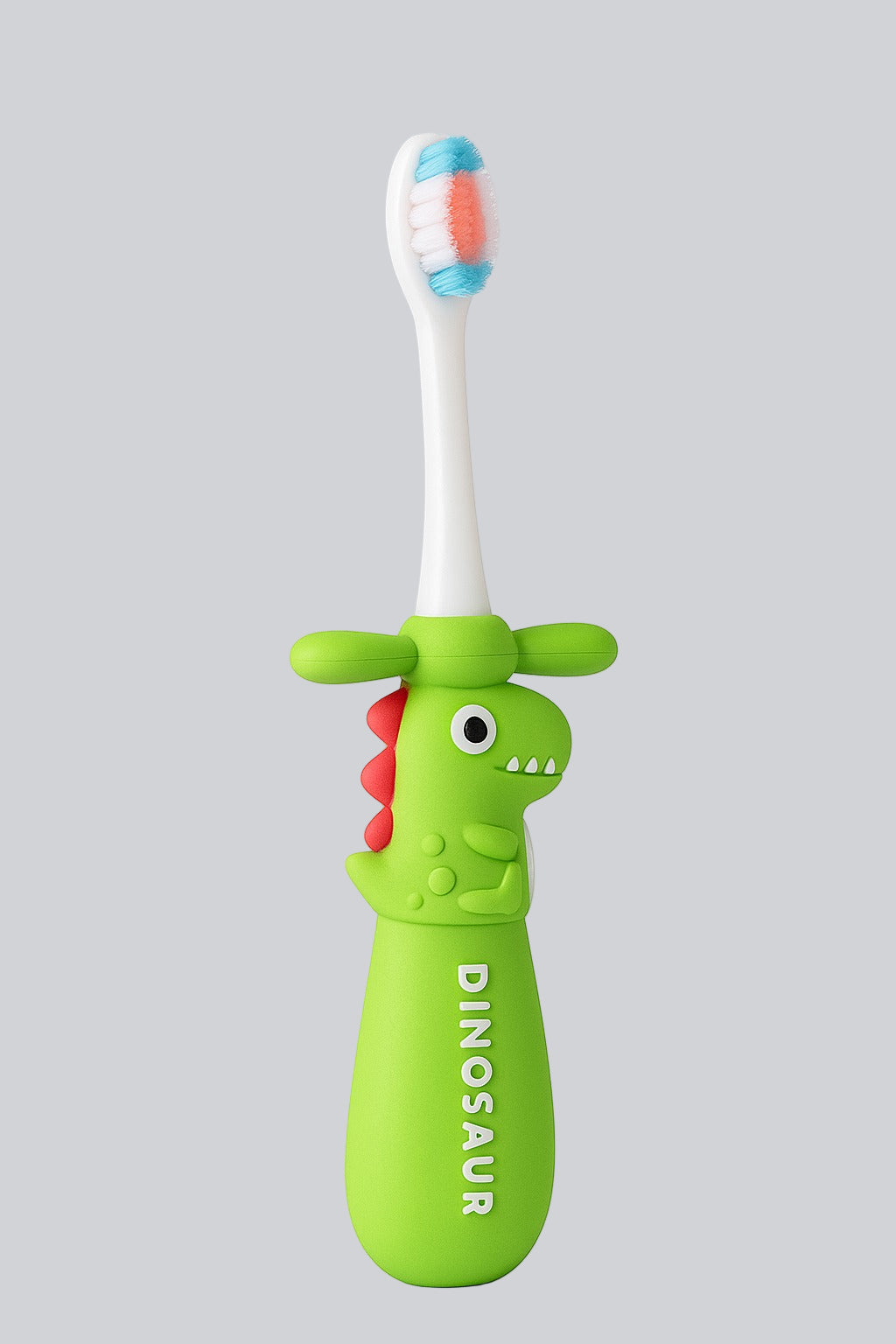 Green Twisty Dino Toothbrush For Kids