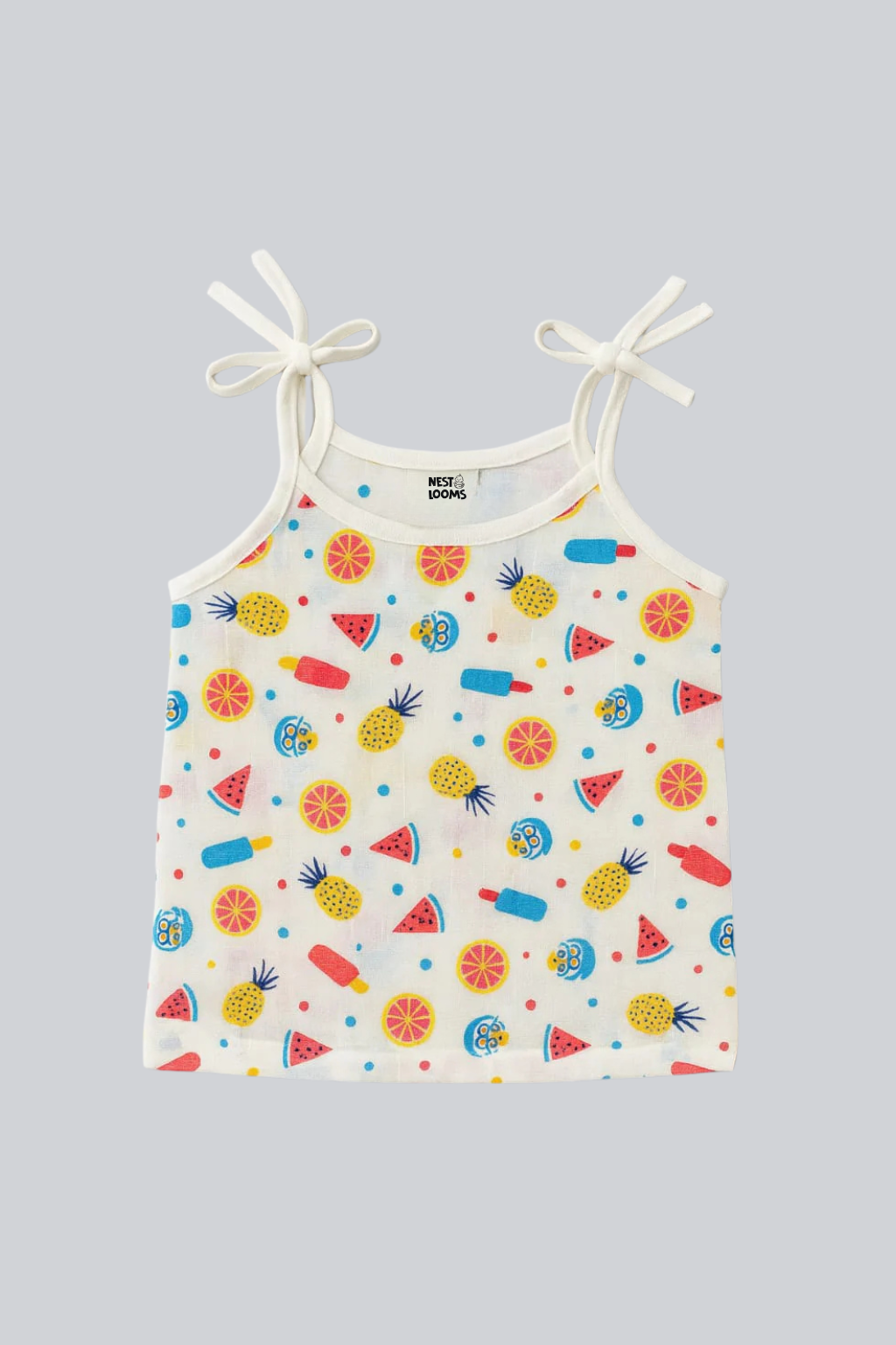 Dori Jhabla- Organic Cotton Muslin - Tropical Treats