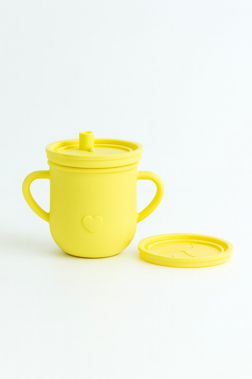 8 pcs Silicone Feeding Set - Yellow Duck