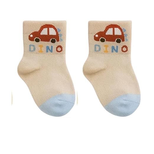 Unisex Baby Socks- set of 3 Yellow, Brown & Blue