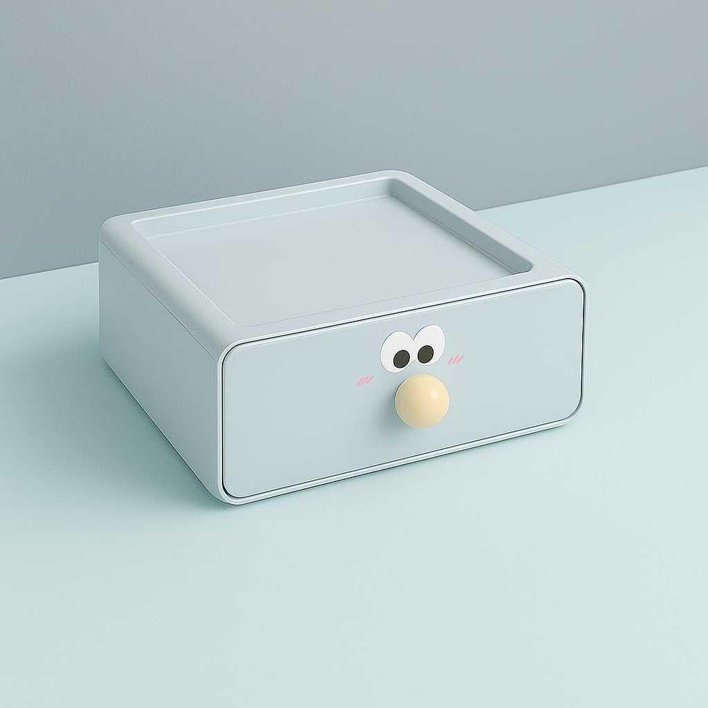 Cute Storage Drawer - Blue