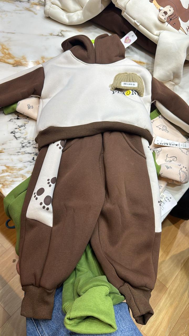 Winter Sweatshirt & Jogger Pants Co-ord Set - Pawfect Day