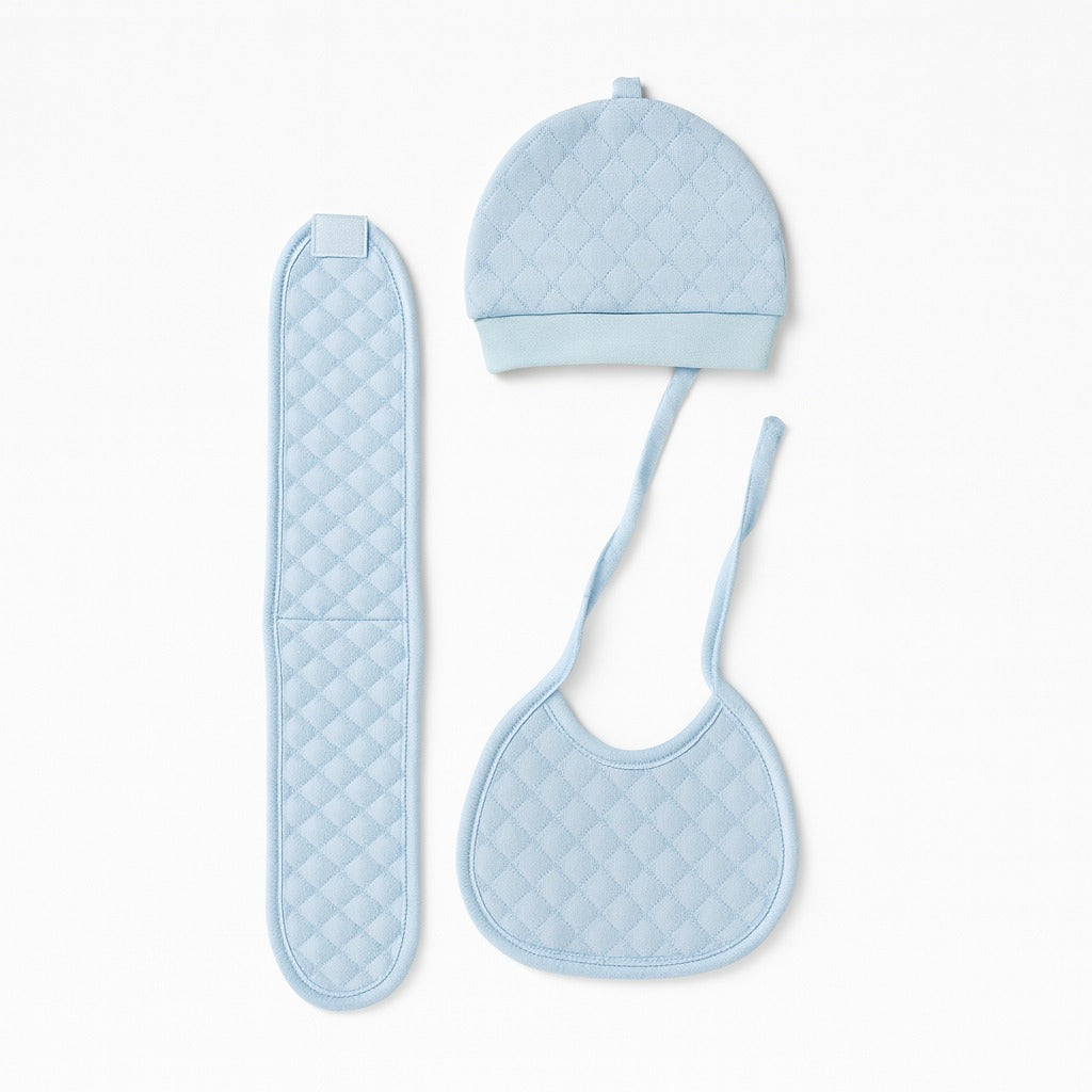 Newborn Essentials 7 pc Set - Aqua Mimi