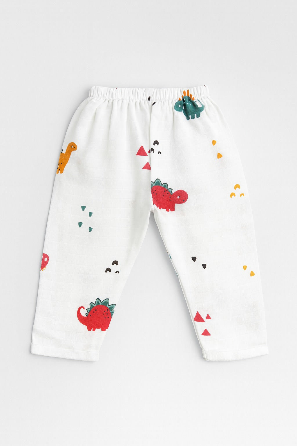 Muslin Full Sleeves Jhabla Set - Organic Cotton Muslin - Dinoland