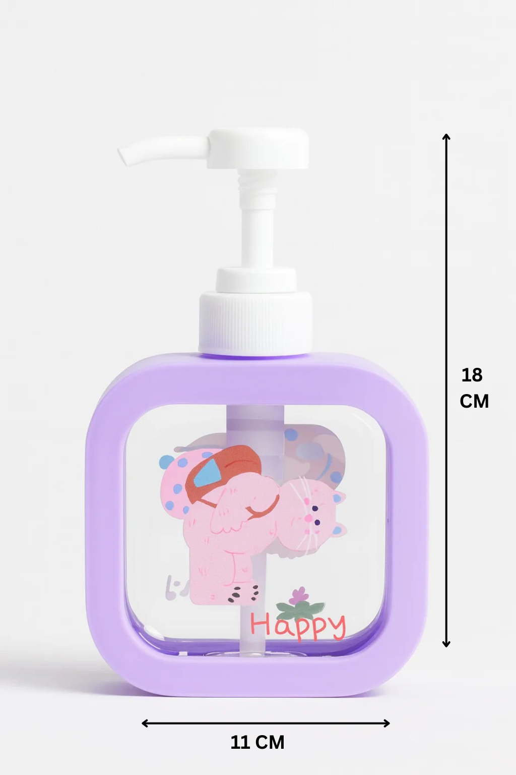 Soap Dispenser - Cartoon Design - Lavender