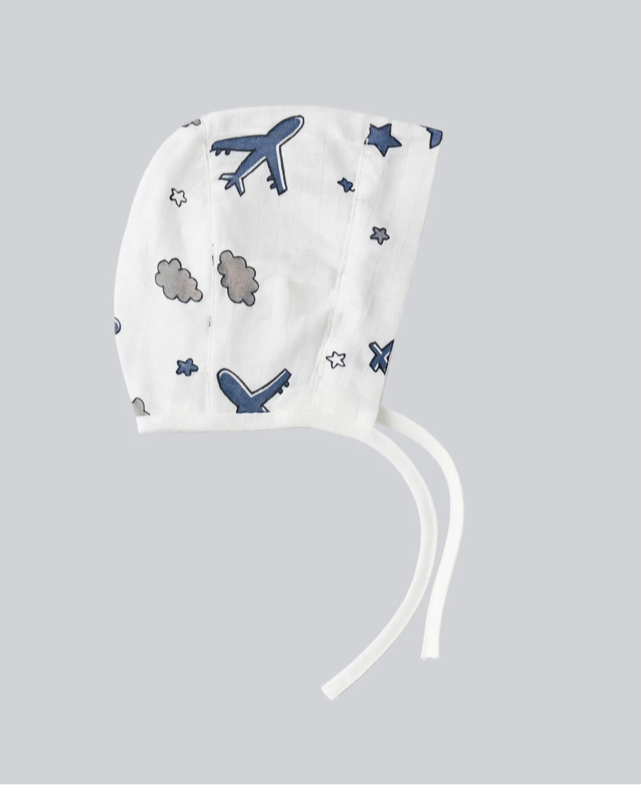 Muslin Dori Cap - Aeroplane Rides