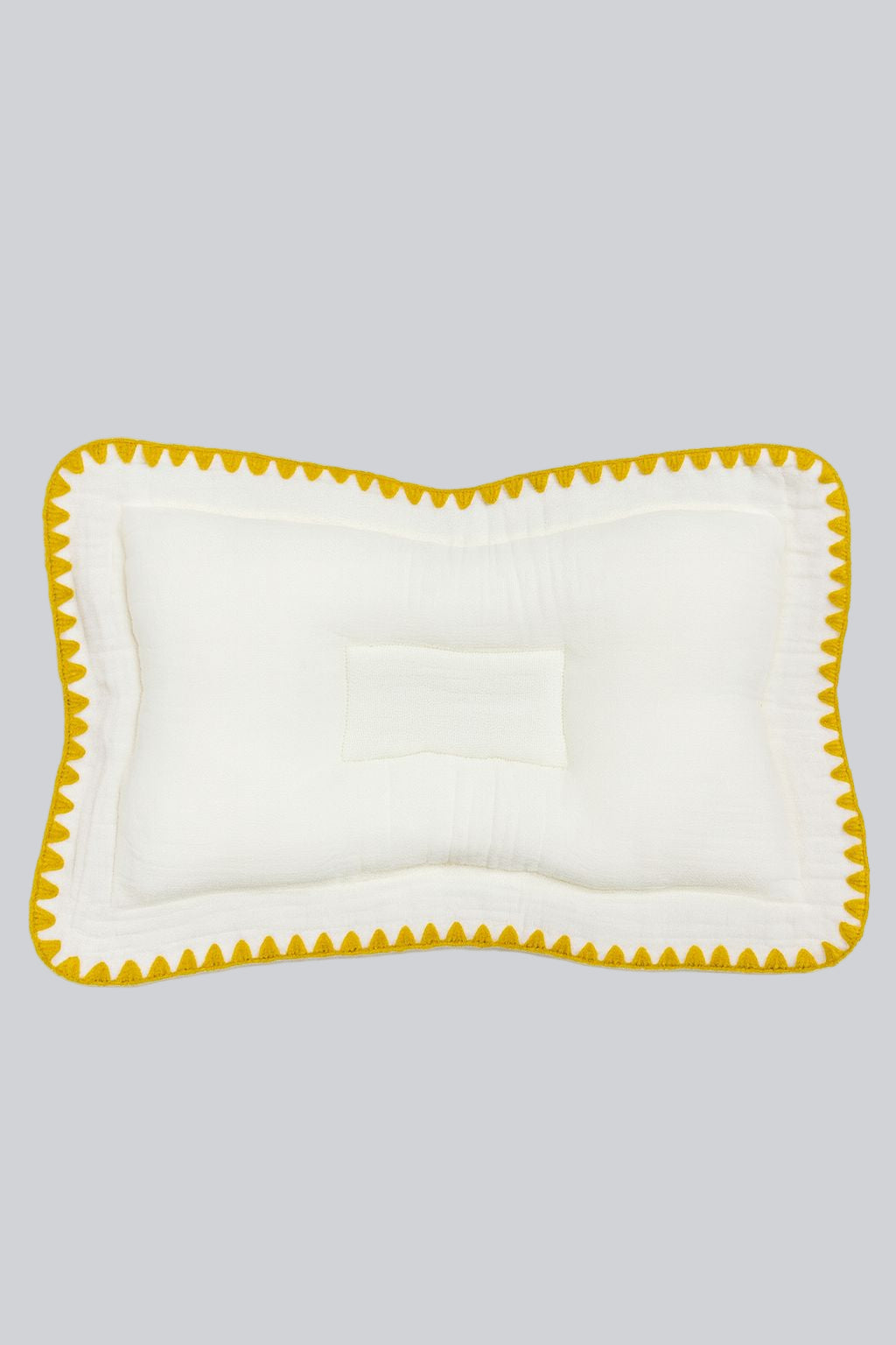Rectangular Baby Pillow - Tiny Hearts