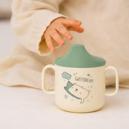 Baby Spout Sipper Cup - Solid (Green)