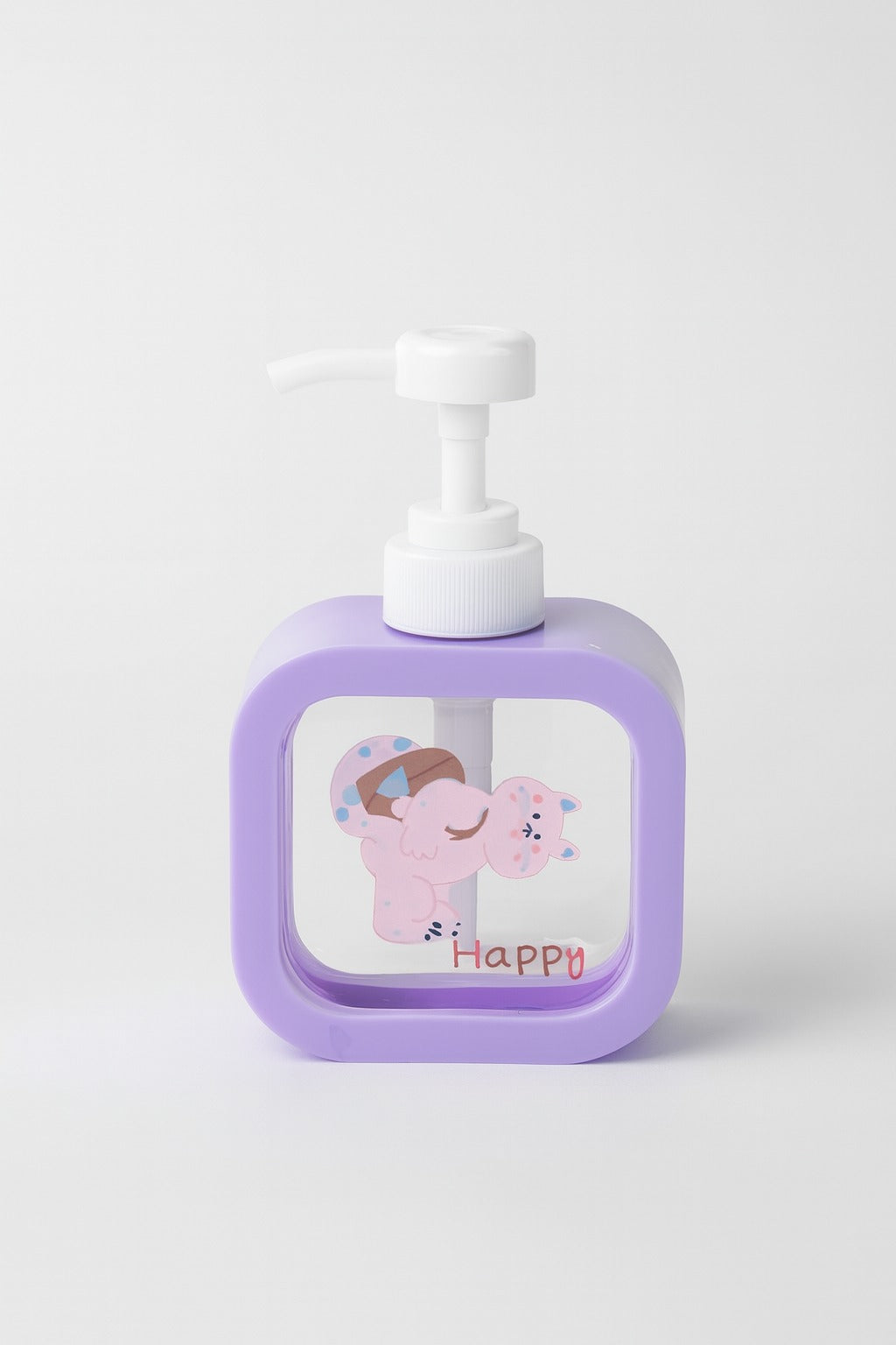Soap Dispenser - Cartoon Design - Lavender