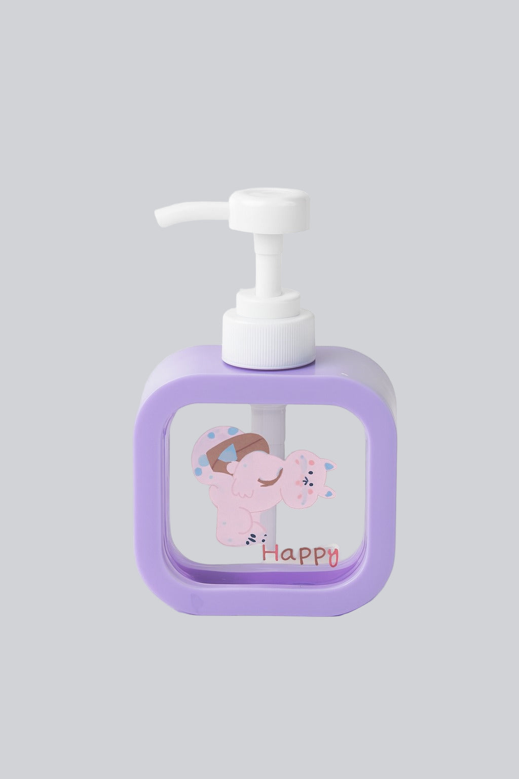 Soap Dispenser - Cartoon Design - Lavender