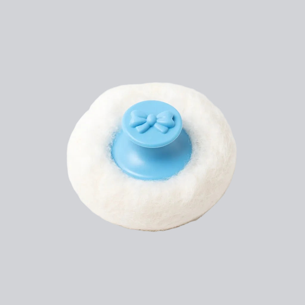 Powder Puff With Case - Iceberry Swirl