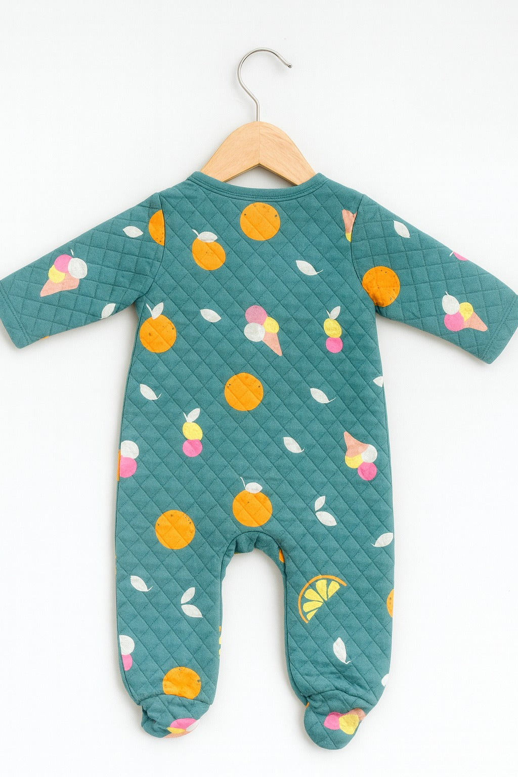 Quilted Sleepsuit - Fruity Dreams
