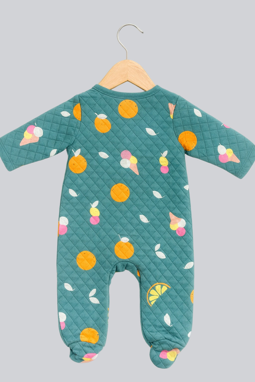 Quilted Sleepsuit - Fruity Dreams