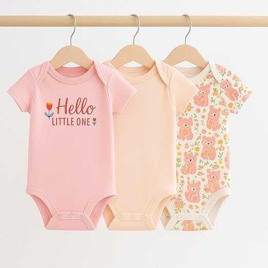 Cotton Baby Onesie - Little one