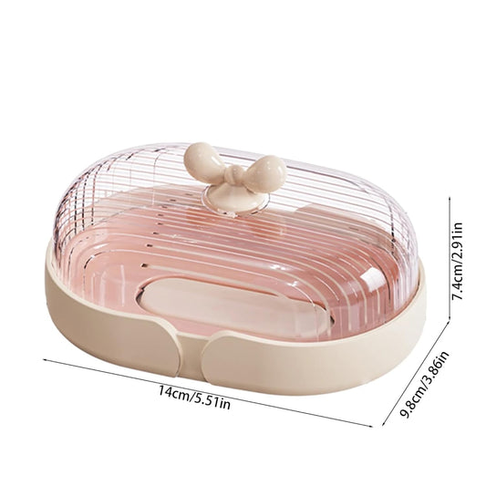 Soap Holder - Sweet Bow - Blush Pink