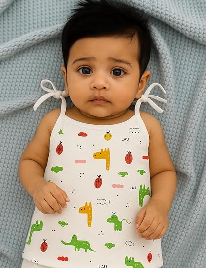 Dori Jhabla- Organic Cotton Muslin- Combo of 3 (galaxy woof, sailor star, giraffe safari)