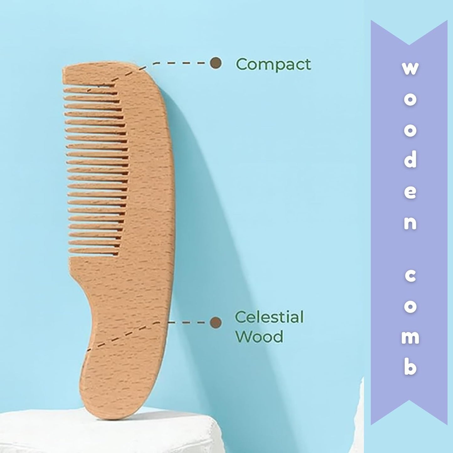 Baby Wooden Comb