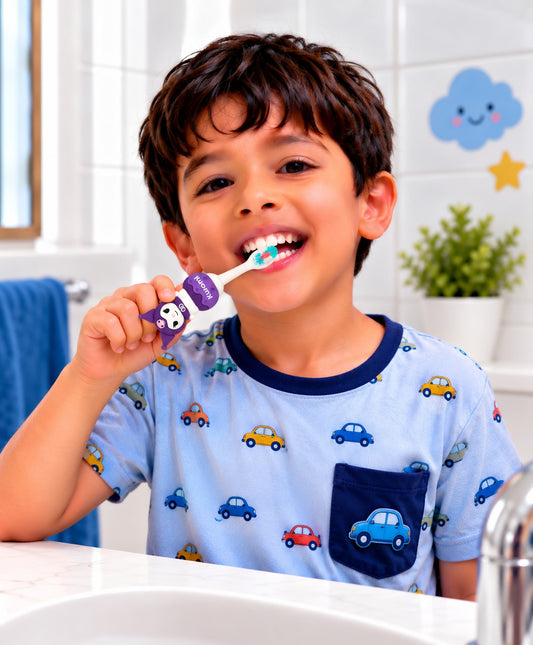 Toddler Toothbrush - Purple Kuromi