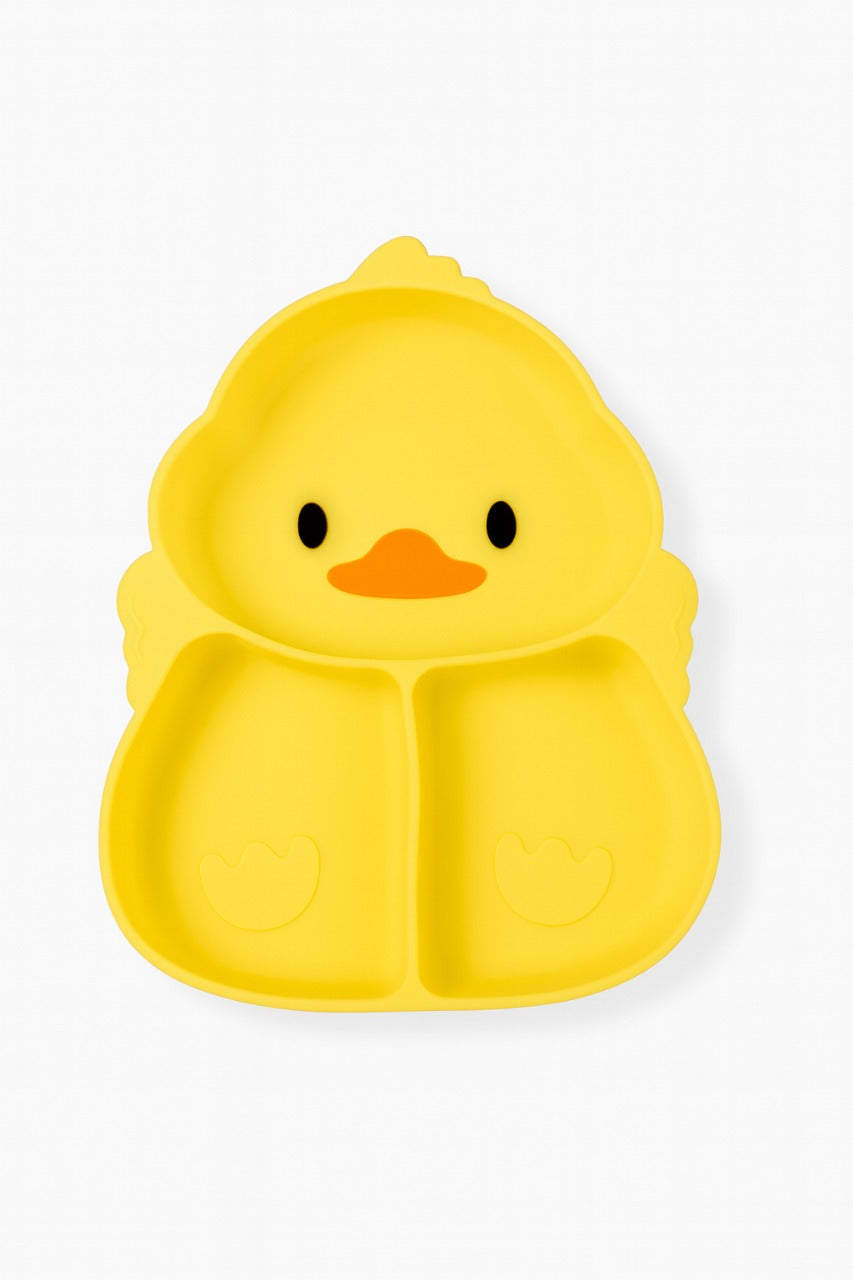 8 pcs Silicone Feeding Set - Yellow Duck