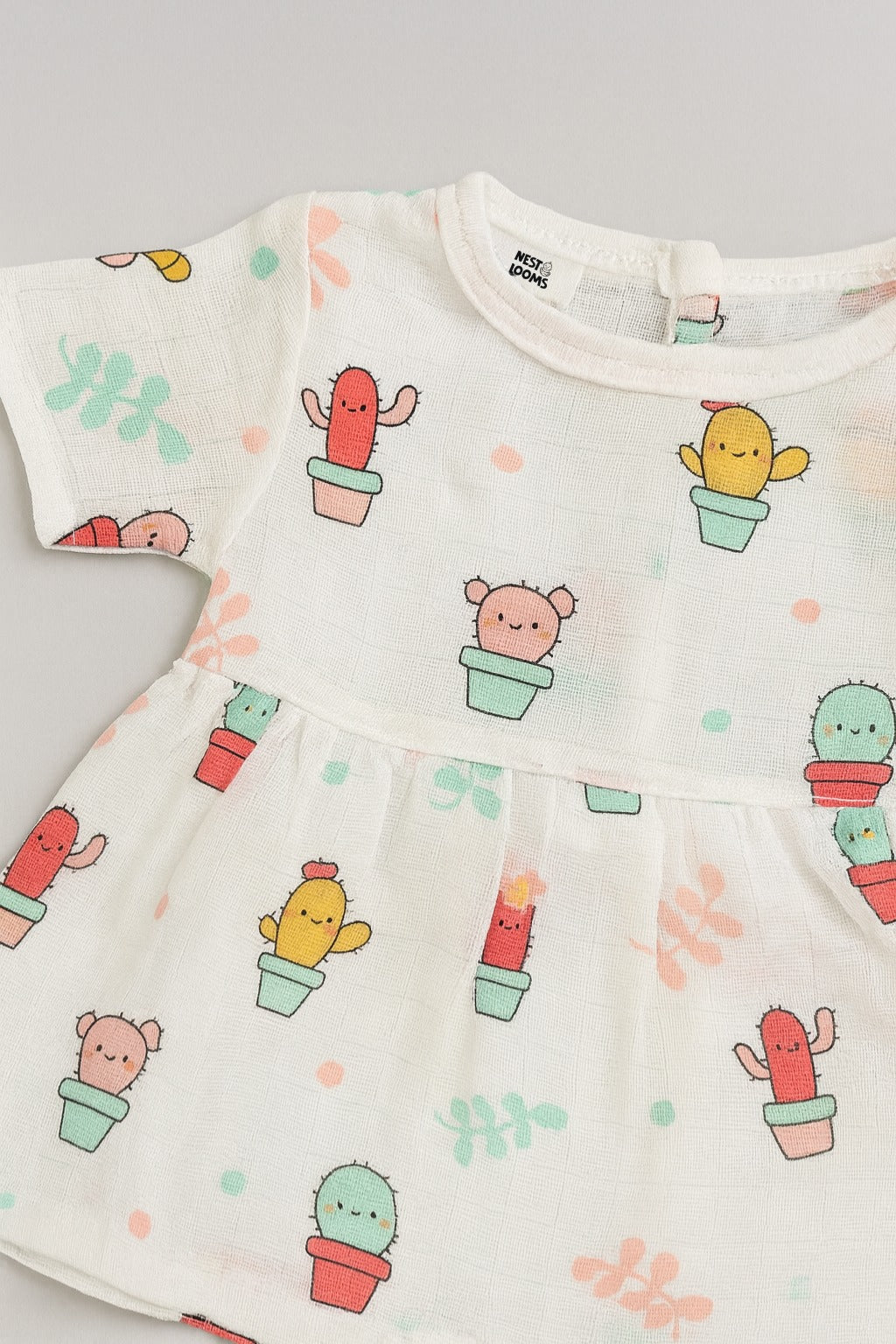 Muslin Frock - Cactus Cutie