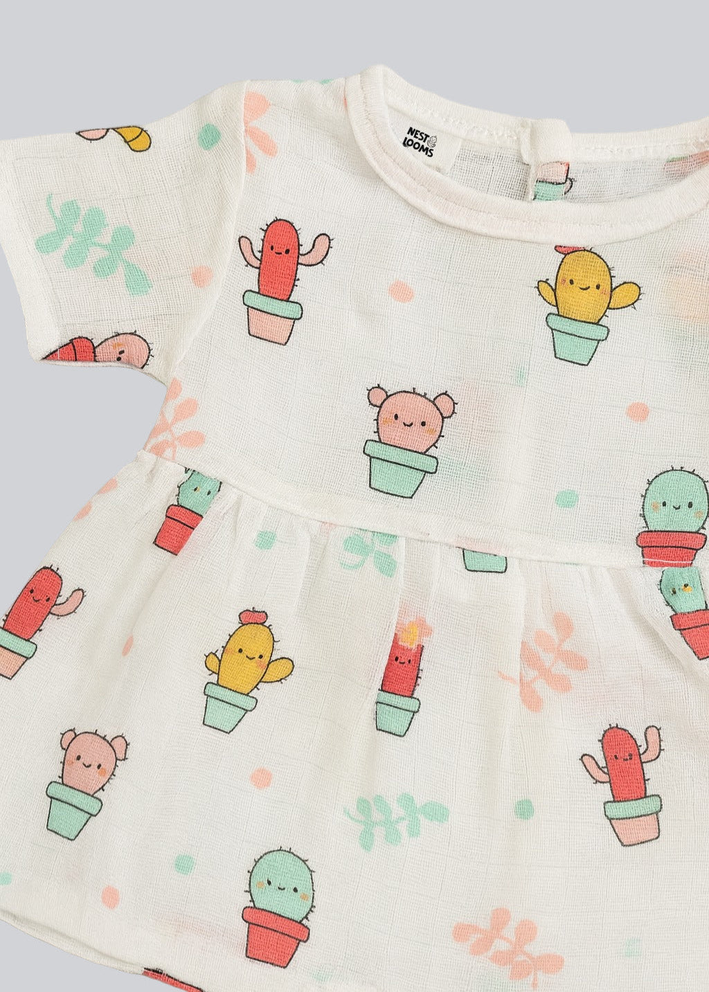 Muslin Frock - Cactus Cutie