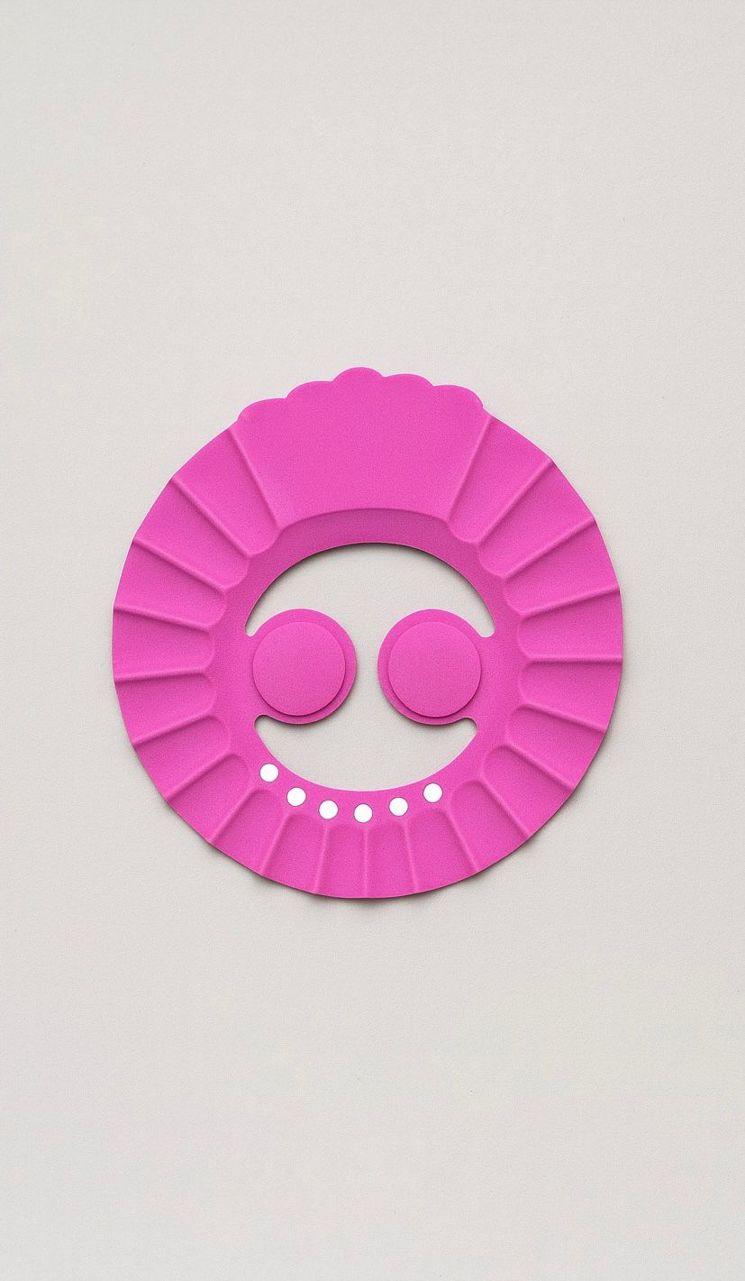 Adjustable Baby Shampoo Shower Cap (Pink)