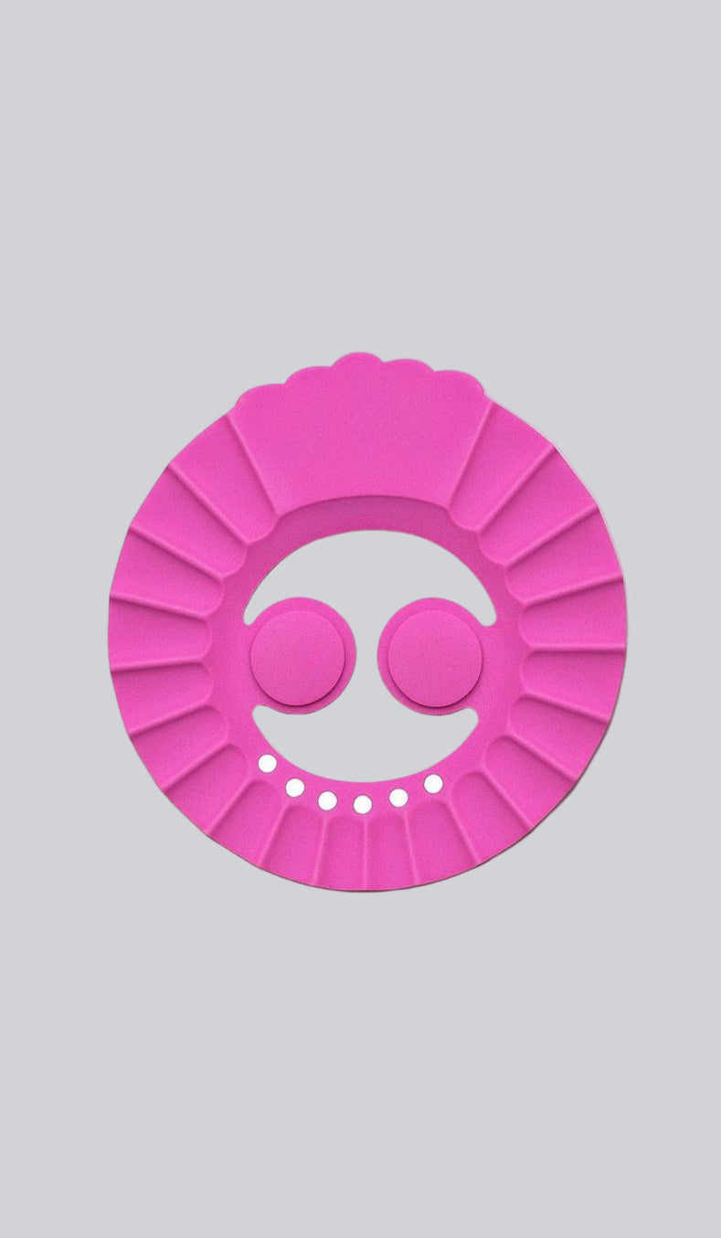 Adjustable Baby Shampoo Shower Cap (Pink)