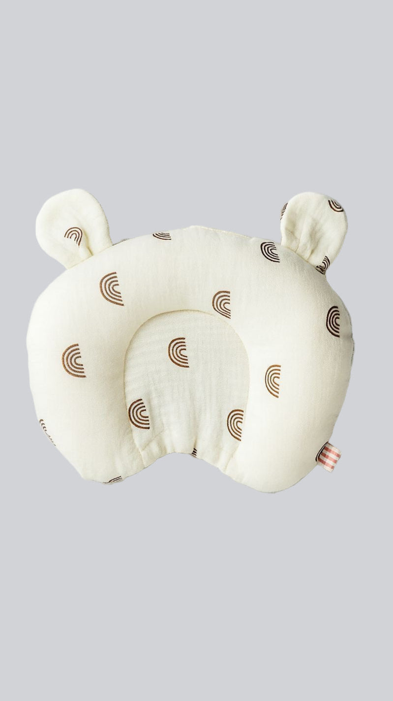 u shape Pillow Rainbow Brown