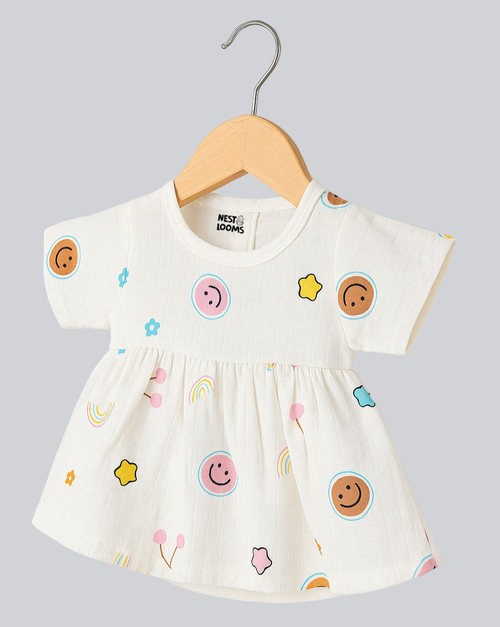 Muslin Frock- Smiley