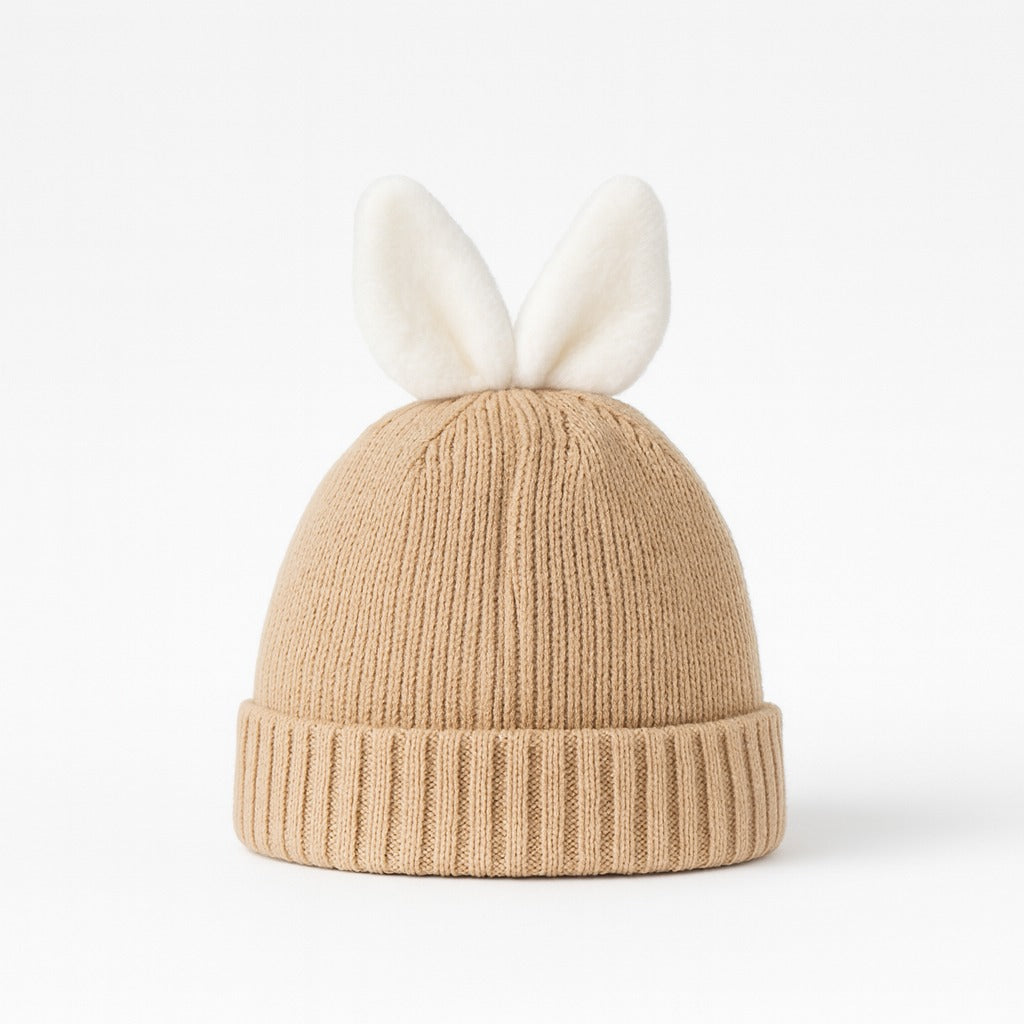 Woolen Bunny Beanie - Cinnamon Hop