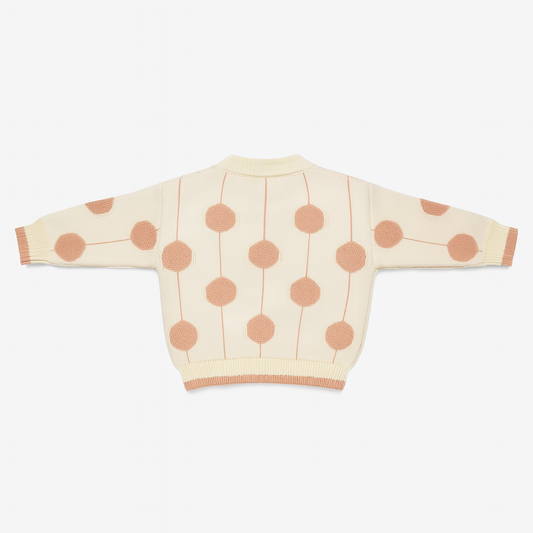 Knitted Baby Sweater - Bunny Pop