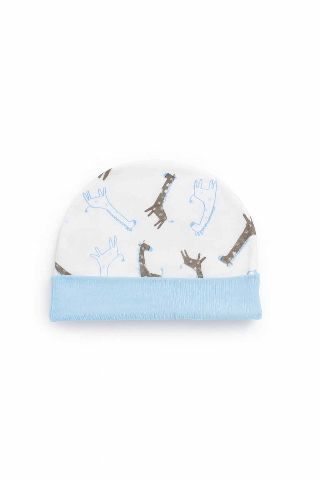 4 pcs Baby Clothing Gift Set - Blue Giraffe Love