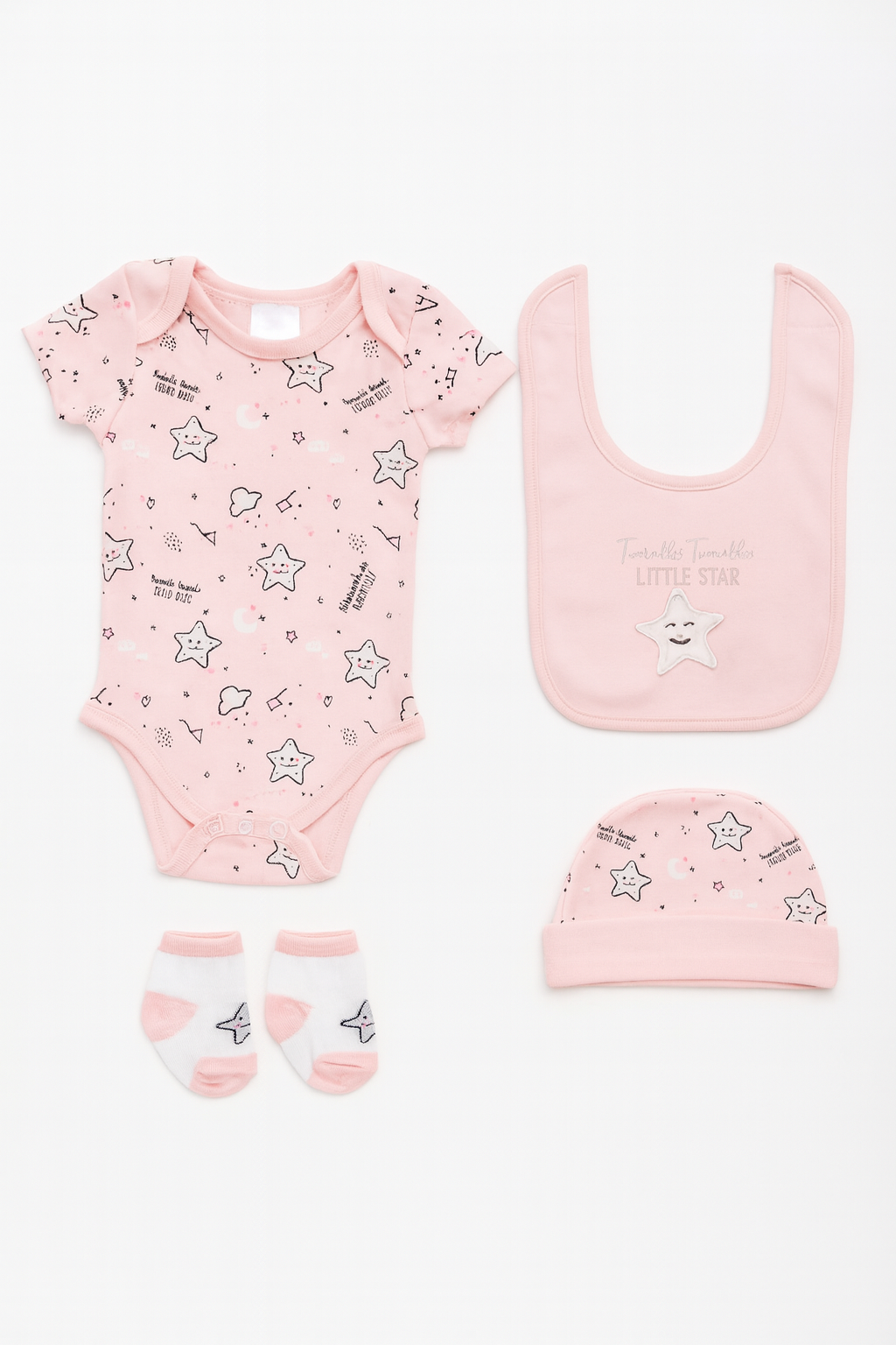 4 pcs Baby Clothing Gift Set - Twinkle Star