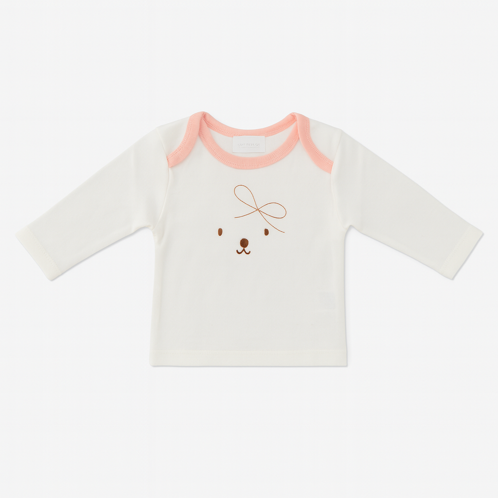 6 pcs Baby Clothing Gift Set - Pink Tiny Bear (Copy)