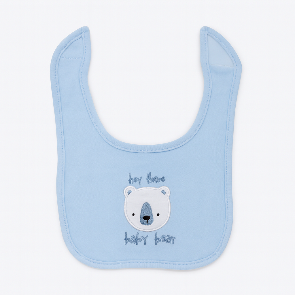 6 pcs Baby Clothing Gift Set - Blue Tiny Bear